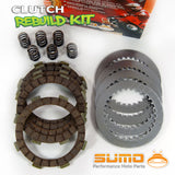 Kawasaki Clutch Kit KLX110 KLX110L [2002-2019] Friction & Steel Plates + Springs